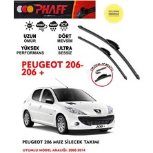 Duolight Pejo 206 Silecek Takımı 2002 Model Araca Özel Aparat