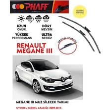 Duolight Megane 3 Silecek Takımı 15 13 16 Motor Araca Özel Aparat