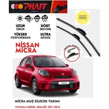 Duolight Nissan Micra Silecek Takımı 12 Motor Araca Özel Aparat (2011 - 2016)