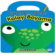 Belirtilmemiş Kurbağa - Çıkartmalı-Çantalı Kolay Boyama