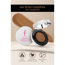 Flormar K-Spirit Cover Up Yüksek Kapatıcı Uzun Süre Kalıcı Yarı Mat Cushion Fondöten - 007 Almond