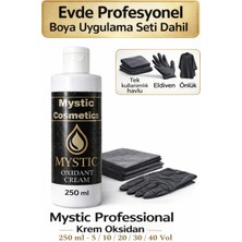 Mystic Professional Krem Oksidan 250 ml - 40 Vol - Evde Profesyonel Saç Boyama Seti Dahil
