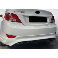 🚗 Hyundai Accent Blue 2011-2019 Uyumlu Custom Arka Ek Plastik | Boyasız | Dayanıklı & Sportif