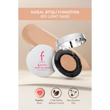Flormar K-Spirit Cover Up Yüksek Kapatıcı Uzun Süre Kalıcı Doğal Bitişli Cushion Fondöten - 003 Light Sand