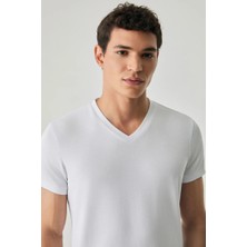 First Touch Erkek T-Shirt Beyaz