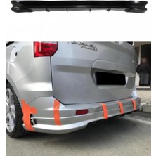Ford Tourneo Courier 2014-2023 Arka Tampon Eki Plastik Koruyucu ⚡ Dayanıklı ve Şık!