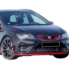 🚗 Seat Leon Mk3 Fr 2013-2016 Je Design 3 Parça Ön Ek (Plastik) |boyasız