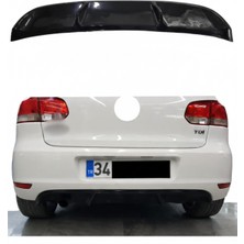 Volkswagen Golf 6 Gtı 2009-2012 Uyumlu Difüzör (Plastik - Boyasız) ⚡ Sportif ve Dayanıklı!