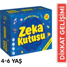 Yükselen Zeka: 4-6 Yaş Çocuklar İçin Dikkat ve Zeka Geliştirme Kitabı - Eğitici Etkinlikler