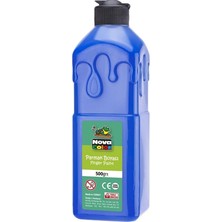 Mavi Parmak Boyası Nova Color 500 ml - Kolay Silinebilir