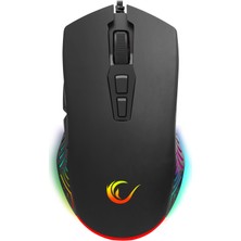 Rampage SMX-G68 Spear Makrolu 12800 DPI RGB Ledli Gaming Oyuncu Mouse - Siyah