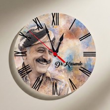 Zerya Dr Qasimlo Tasarımlı Roma Rakamlı Duvar Saati
