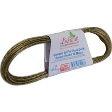 Belirtilmemiş Çamaşır Ipi Pvc Kaplı Çelik Karışık Renkli 10 Metre 1 Adet