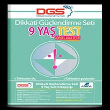Belirtilmemiş Dikkati Güçlendirme Seti 9 Yaş Test