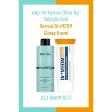 The Fair. Yağlı Akneye Yatkın Salisilik Asit Tonik 200 ml ve Dermal Spf 50 Güneş Kremi 50 ml