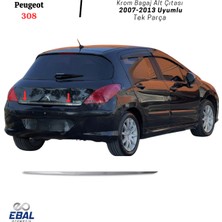 Ebal Oto Peugeot 308 Krom Bagaj Alt Çıtası 2007-2013 Arası P.çelik