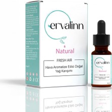 Ervalinn Fresh Air Damla Burun Tıkanıklığı Için Rahatlatıcı ve  Yaka Damlası 10 ml+DUDAK BALSAMI HEDİYE