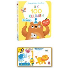 Belirtilmemiş Ilk 100 Kelimem – Hayvanlar (Pencereli Dokun-Hisset)