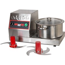 Enazon Soğan Sebze Tarhana Doğrama Makinesi + 4 Bıçaklı 3 kg 5 Litre