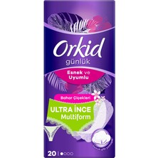Orkid Günlük Ultra Ince Multiform 20'li 4 Paket