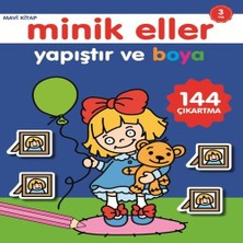 Belirtilmemiş Minik Eller Yapıştır ve Boya - Mavi