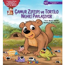 Elma Shop Çamur Zıpzıpı ve Tortilo Nehri Paylaşıyor Tıcı Drama Parmak ve Tuzluk Kuklalar Pop-Up Sahn