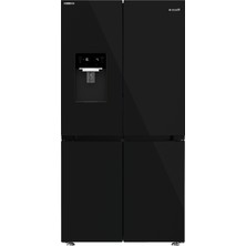 Arçelik 391572 ESS Gardırop Tipi Siyah Buzdolabı