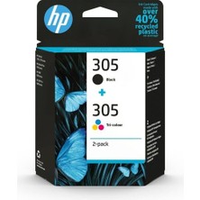 HP 305 Renkli ve Siyah 2'li Set Kartuş 3YM61AE