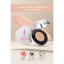 Flormar K-Spirit Cover Up Yüksek Kapatıcı Uzun Süre Kalıcı Doğal Bitişli Cushion Fondöten - 002 Porcelain