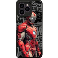 BG AKSESUAR Omix X6 Uyumlu  Iron Man ( Demir Adam ) Tasarımlı Glossy Premium Kılıf
