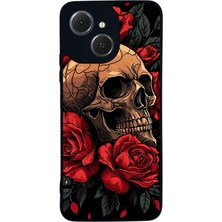BG AKSESUAR Tecno Spark 40C Uyumlu Kurukafa Tasarımlı Glossy Premium Kılıf