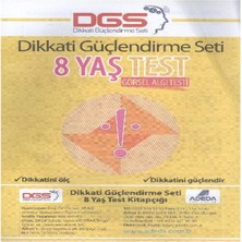 Belirtilmemiş Dikkati Güçlendirme Seti 8 Yaş Test