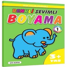 Renkli Sevimli Boyama -1 (3+Yaş)