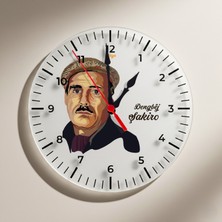 Zerya Dengbêj Şakiro Tasarımlı Duvar Saati