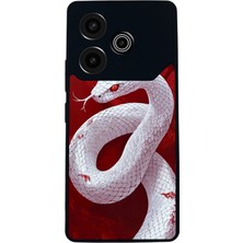 BG AKSESUAR Tecno Pova 6 Uyumlu Yılan Tasarımlı Glossy Premium Kılıf