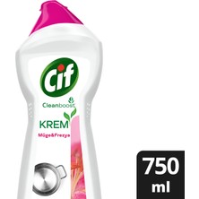 Cif Krem Yeni Nesil Yüzey Temizleyici Frezya ve Müge Çiçeği 750 ml