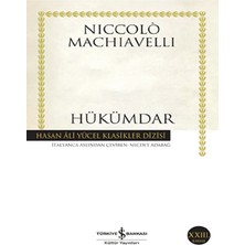 Türkiye İş Bankası Kültür Yayınları Hükümdar - Hasan Ali Yücel Klasikleri - Niccolò Machiavelli - 9789944883764 - Not Defterli Seti