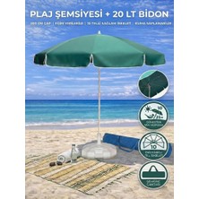 Form Outdoor Plaj Şemsiyesi 20LT. Bidonlu + Taşıma Çantası