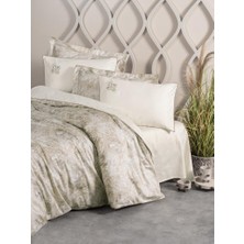 Virtustore Çift Kişilik Elit Saten Nev Takımı Beatrix Bej