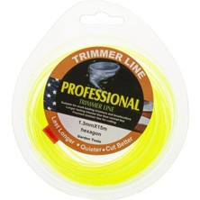 Veta Trimmer Line Elektrikli Tırpan Misinası 1.3mm 15M Sarı 6 Köşe