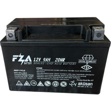 Fza 12 V 9 Ah Yatık Motor Aküsü ( Ytx9-Bs )