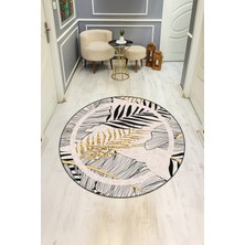 Dolce Mariee Dijital Baskı Modern Kaymaz Taban Halı H0306