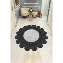 Dolce Mariee Dijital Baskı Modern Kaymaz Taban Halı H0381
