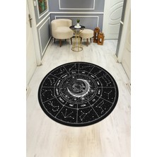 Dolce Mariee Dijital Baskı Modern Kaymaz Taban Halı H0326