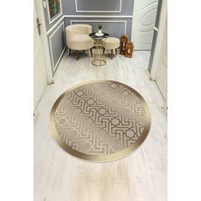 Dolce Mariee Dijital Baskı Modern Kaymaz Taban Halı H0332