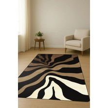 Dolce Mariee Modern Desenli Dijital Baskı Kaymaz Taban Halı H0178