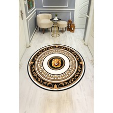 Dolce Mariee Dijital Baskı Modern Kaymaz Taban Halı H0331