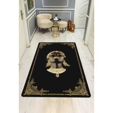 Dolce Mariee Modern Desenli Dijital Baskı Kaymaz Taban Halı H0171