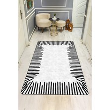 Dolce Mariee Modern Desenli Dijital Baskı Kaymaz Taban Halı H0107