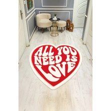 Dolce Mariee Dijital Baskı Modern Kaymaz Taban Halı H0412